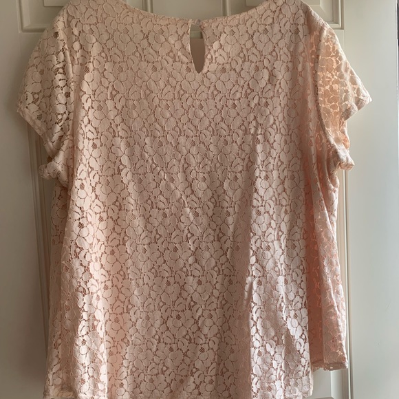 Lace plus size top - Picture 2 of 4